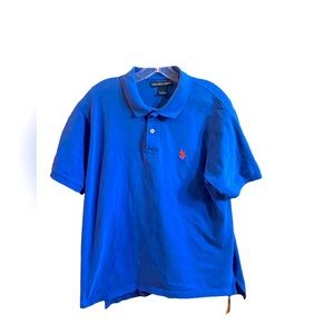 U.S. polo association blue polo size L men’s short sleeve NWOT